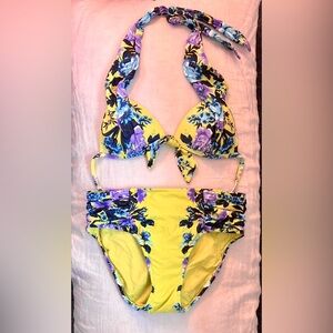 SeaFolly Australia SET- floral  bikini US Size 4 matching set